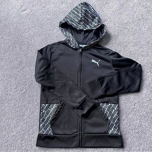 Puma youth full zip track jacket size medium 10-12